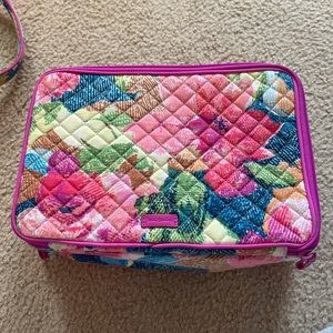 Used Vera Bradley Large Blush & Brush Case